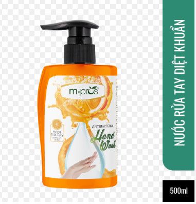  NƯỚC RỬA TAY DIỆT KHUẨN M.PROS HƯƠNG TRÁI CÂY 500ML 