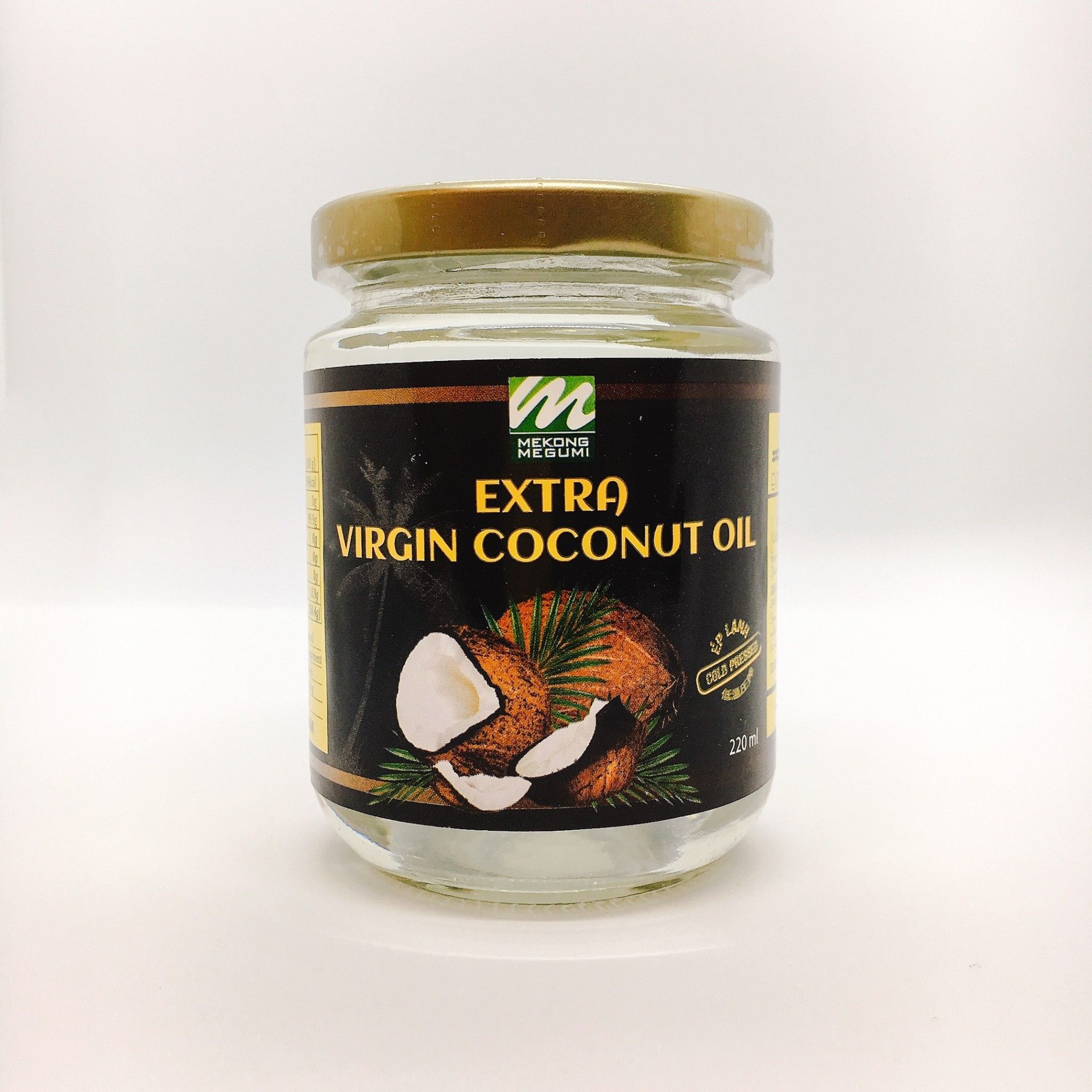 Dầu dừa tinh khiết _ 220ml (Extra Virgin Coconut Oil)