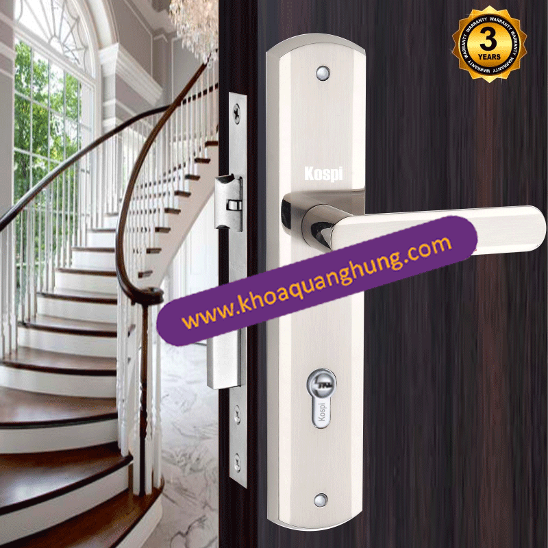Khóa Tay Gạt Kospi L-E55 SN/NP