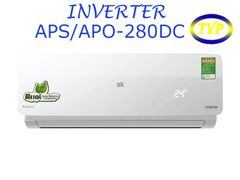 Điều hòa treo tường Sumikura 1 chiều APS/APO-280DC inverter 28000BTU cho gia đình,văn phòng,nhà máy,...