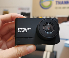 Camera hành trình gắn kính VIETMAP R4A cảnh bảo giao thông và nhận diện biển báo