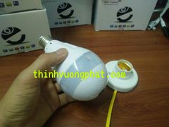 Camera bóng đèn 2.0MP  YSFE003 bật đèn sáng , quan sát toàn cảnh không gian rộng