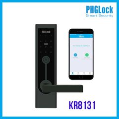 Khóa cửa thông minh PHGLook KR8131 có APP + mở bằng thẻ cảm ứng,mã số, chìa cơ,... cho căn hộ,nhà phố,chung cư