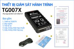 Định vị GPS giám sát hành trình ô tô hợp chuẩn TG007X giá rẻ nhất