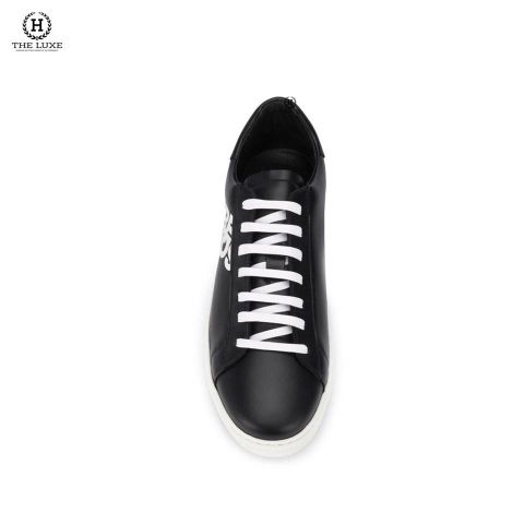  Sneaker Dsquared2 Đen Chữ Trắng 