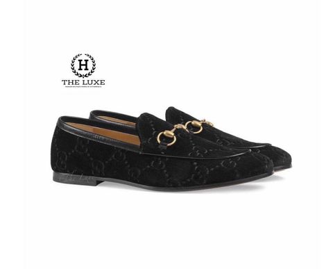  Loafer Gucci Jordaan GG Velvet 