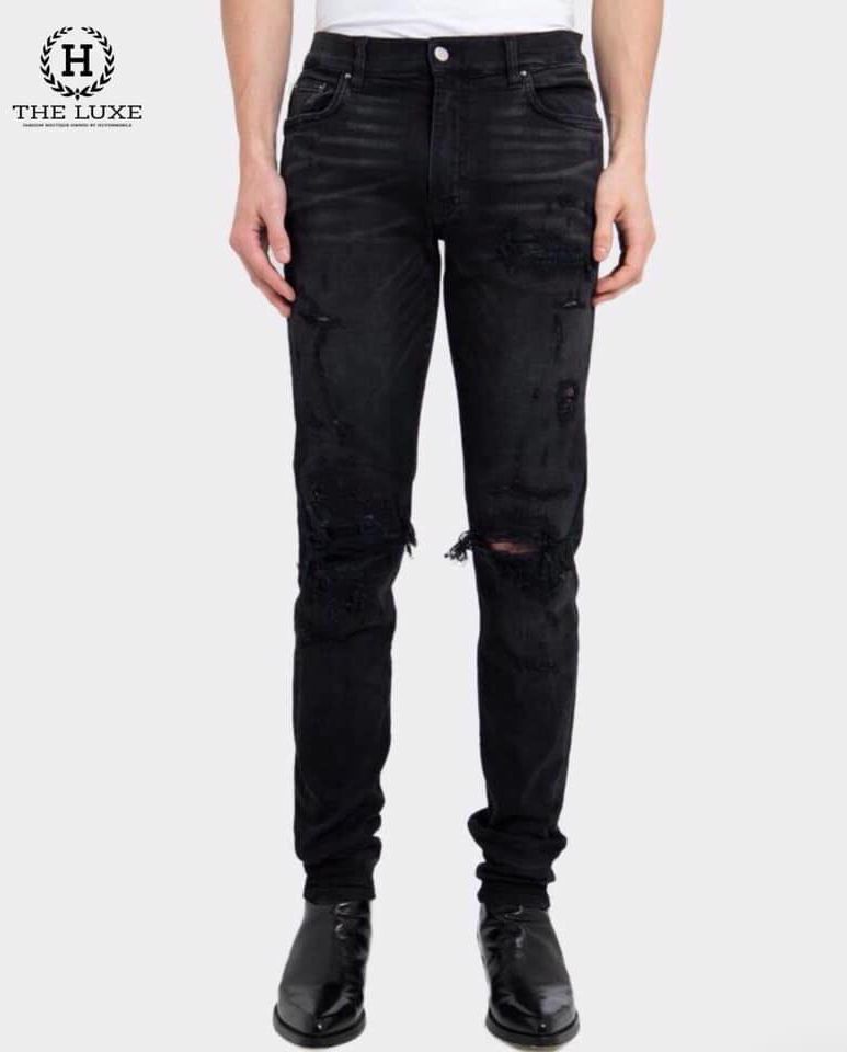 AMIRI Super Repair Jean Black