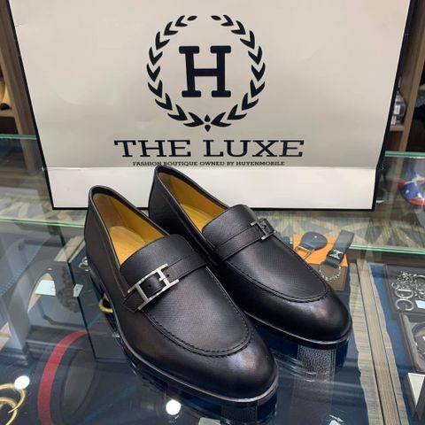  Loafer Hermes Quentin Đen 