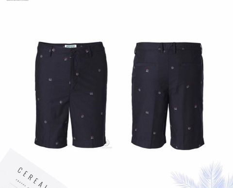  quần Short Kenzo Xanh Navy Nhiều Họa Tiết 