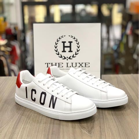  Sneaker Dsquared2 ICON Trắng Chữ ICON 