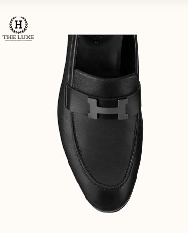  Loafer Hermes Paris tag đen lì 