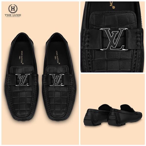 Moca Louis Vuitton montercalo da damier ẩn đen khoá đen
