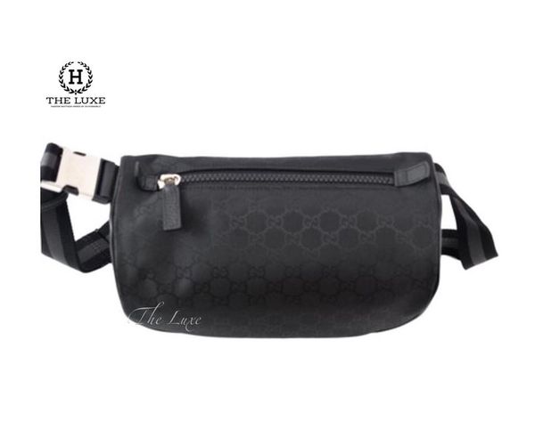 BUM BAG GUCCI GG SUPREME BLACK CANVAS – TheLuxe
