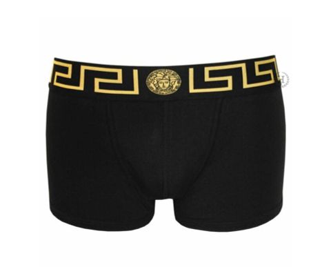  Underwear Versace Đen Cạp Họa Tiết Vàng 