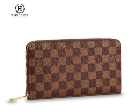  Zippy Louis Vuitton Damier Nâu Vàng 