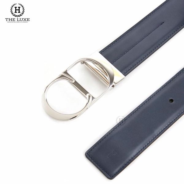 Belt Dior khóa CD trắng