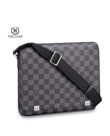  Louis Vuitton District PM Damier Graphite Bag 