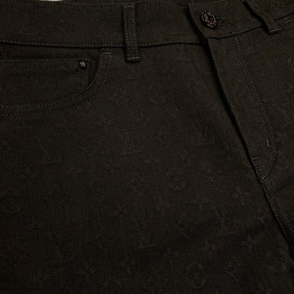 louis vuitton monogram slim jeans