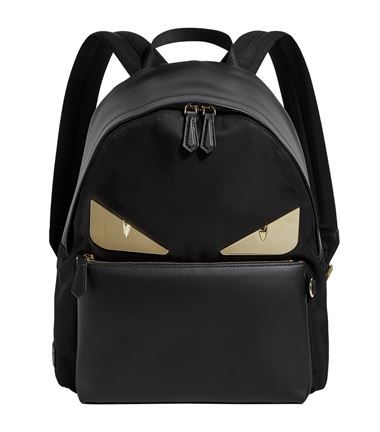 Balo Fendi Bag Bugs Leather Backpack