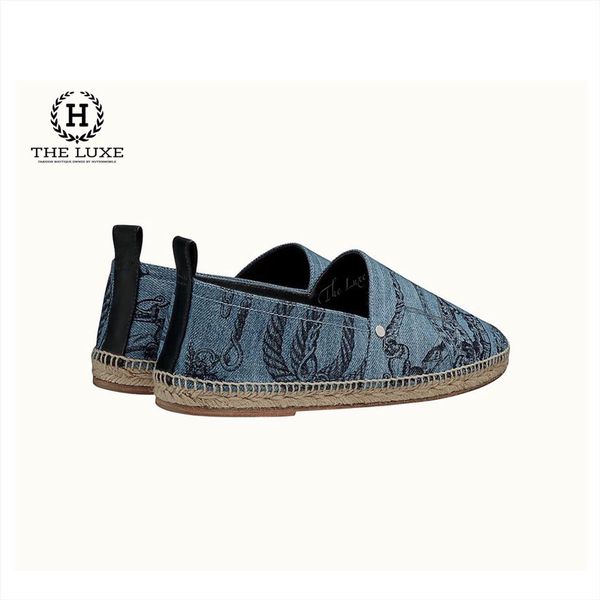 Slip on đế cói Hermes