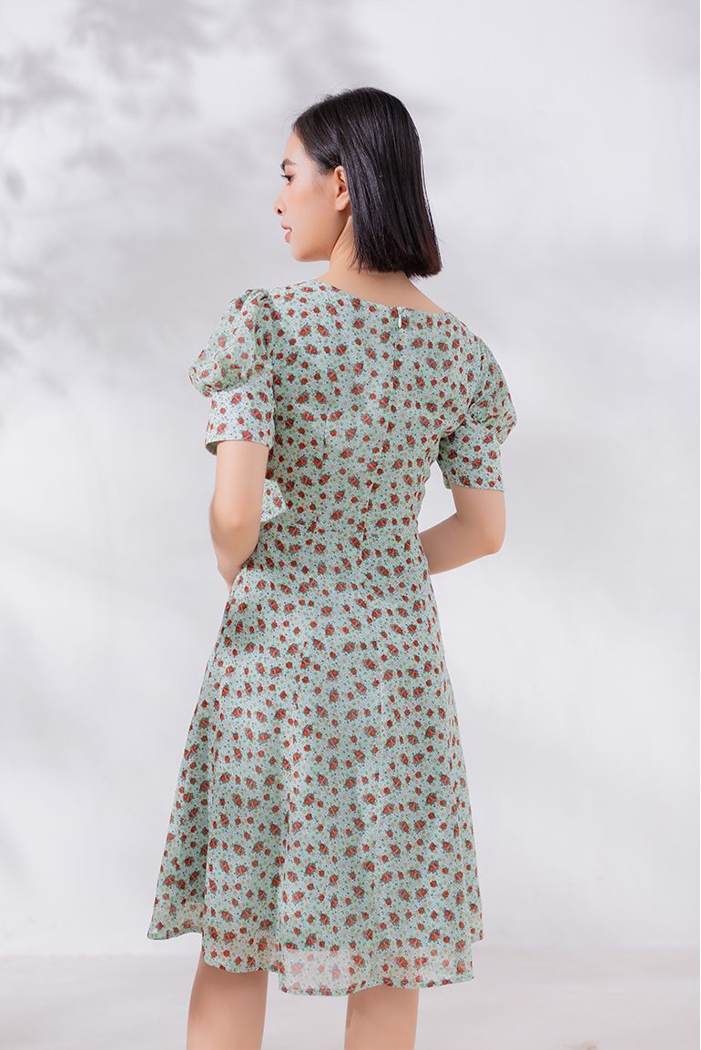 ĐẦM MAXI HOA NHÍ 3351
