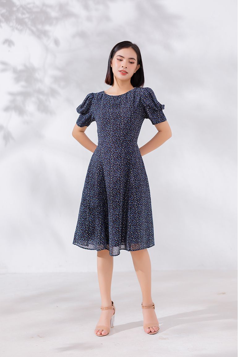 ĐẦM MAXI HOA NHÍ 3351