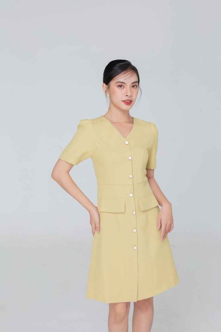  ĐẦM TWEED CÔNG SỞ 3448 