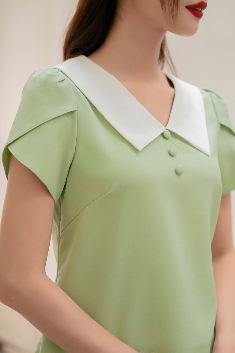 ÁO KIỂU CỔ PETER PAN 5673