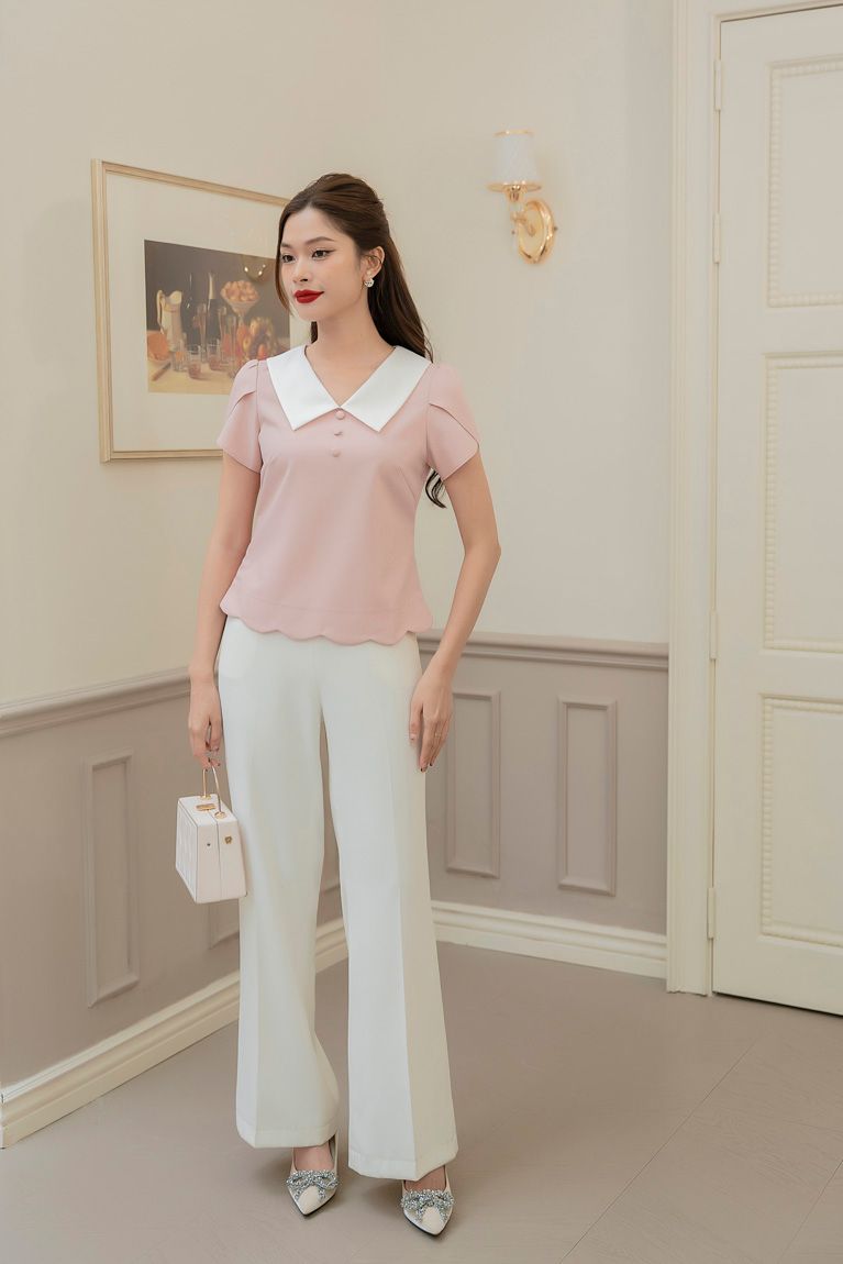 ÁO KIỂU CỔ PETER PAN 5673