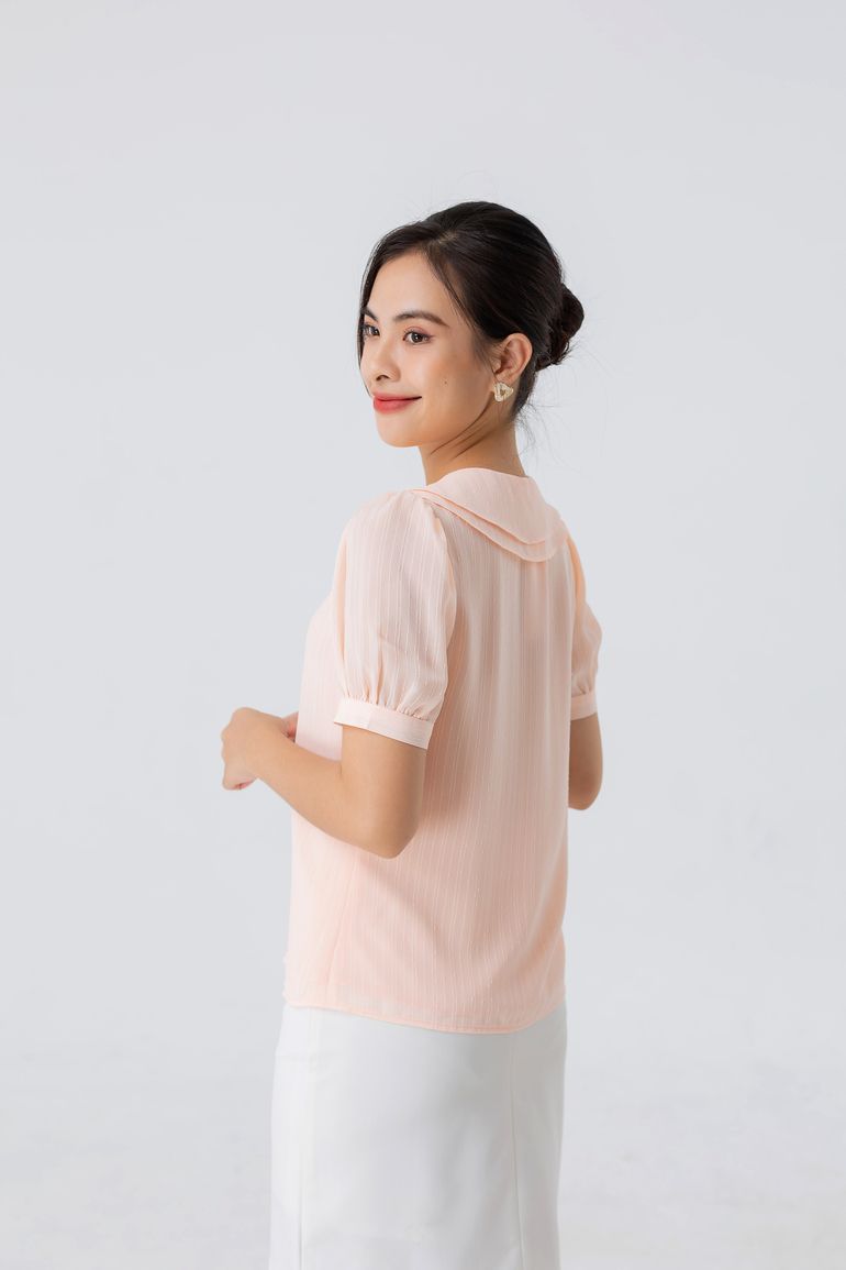 ÁO SƠ MI CỔ TRÒN LAYER 5701