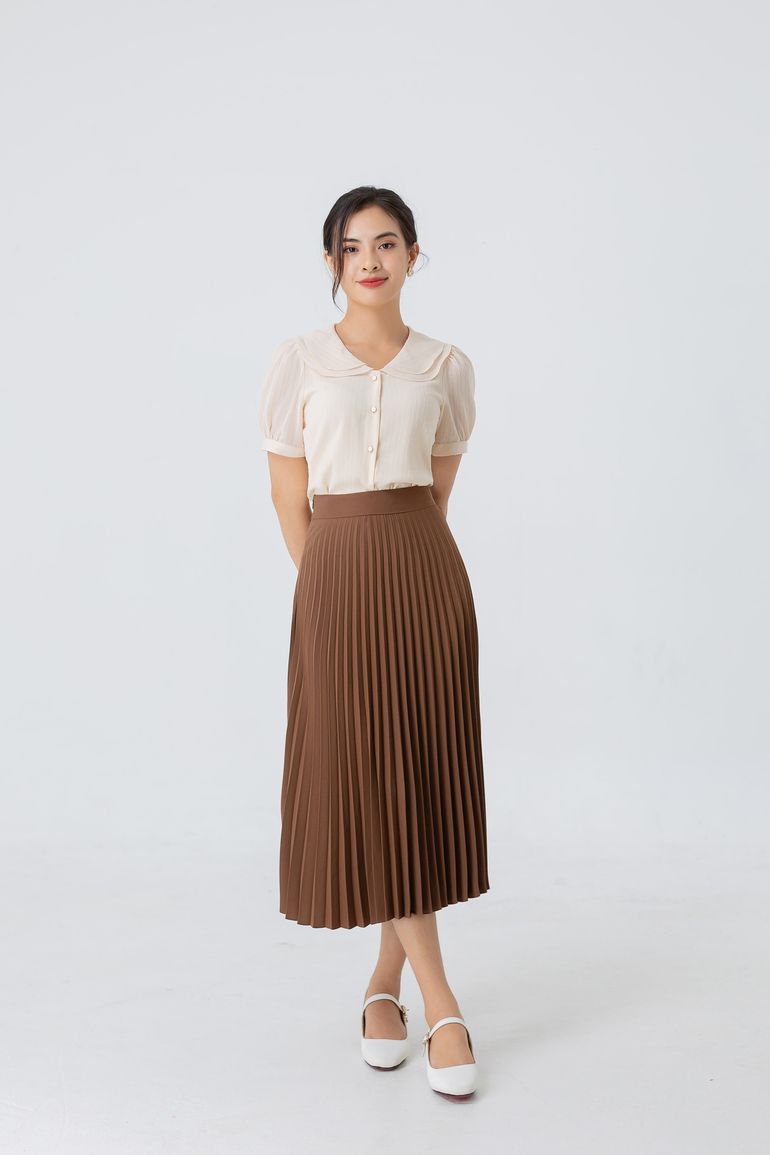 ÁO SƠ MI CỔ TRÒN LAYER 5701