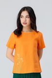  ÁO KIỂU LINEN THÊU HOA 5731 