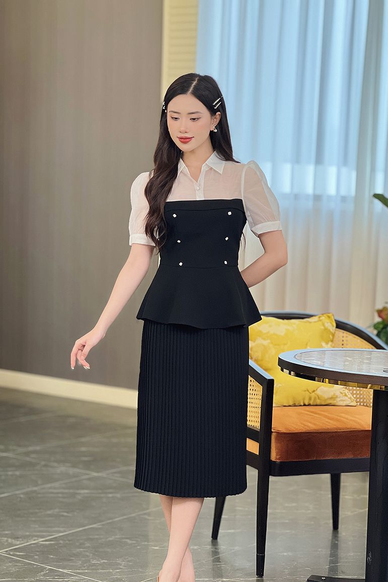 CHÂN VÁY XẾP LY 903