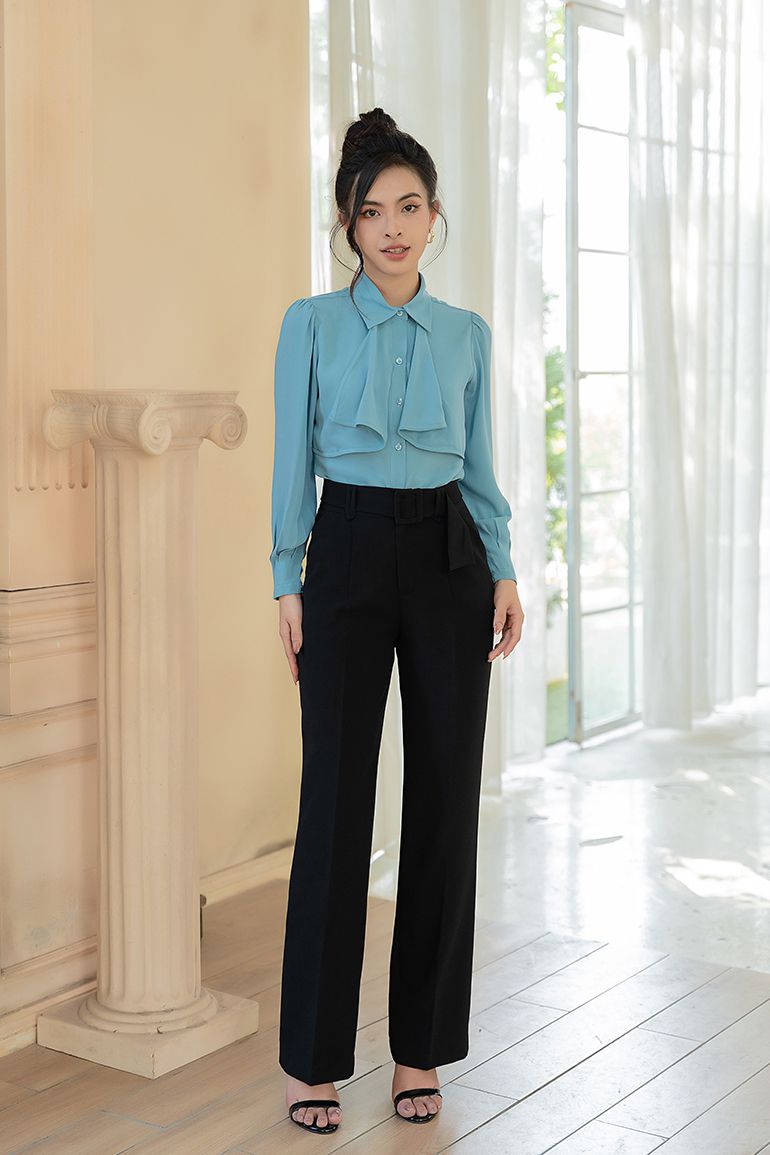 QUẦN SUÔNG THẮT LƯNG 9171
