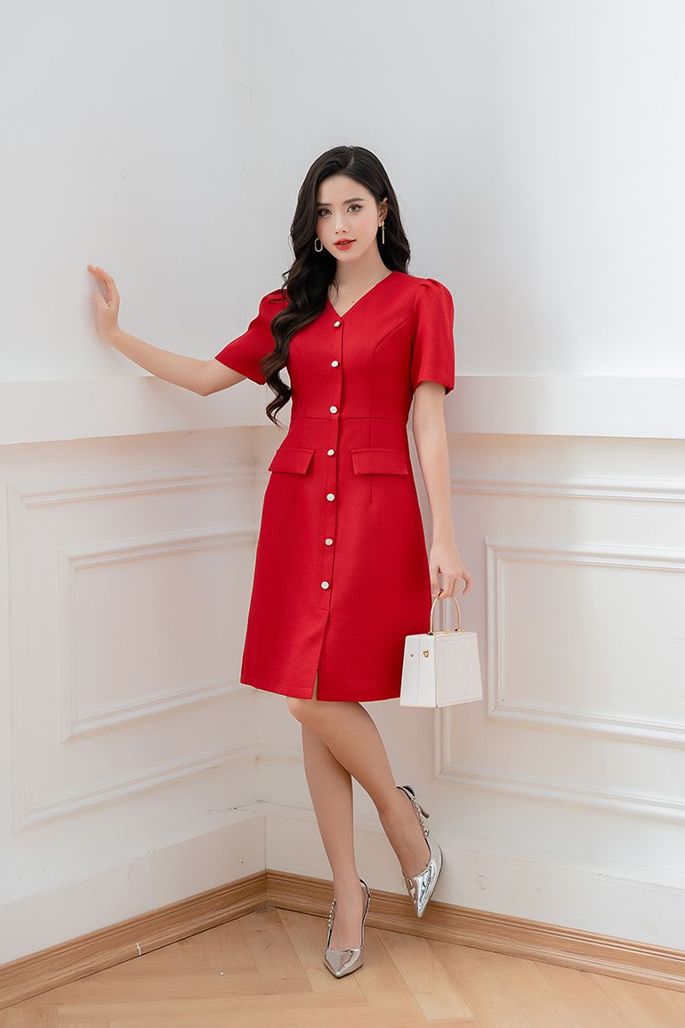 ĐẦM TWEED CÔNG SỞ 3448