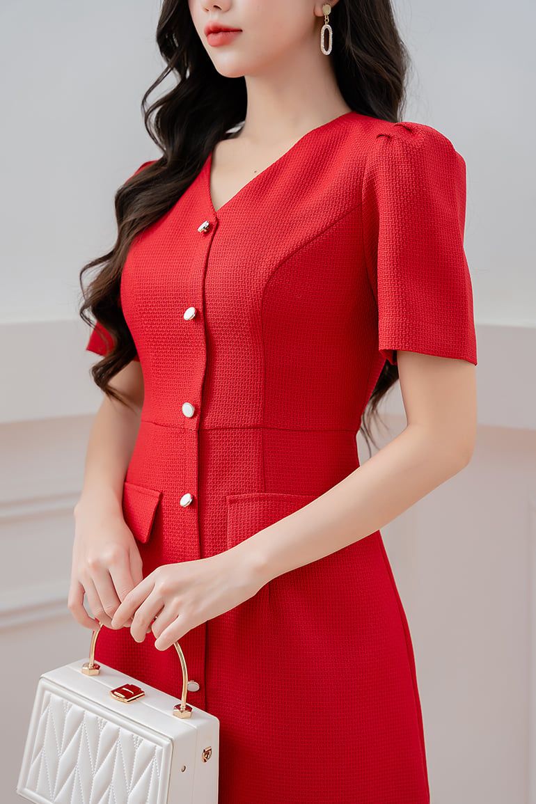 ĐẦM TWEED CÔNG SỞ 3448