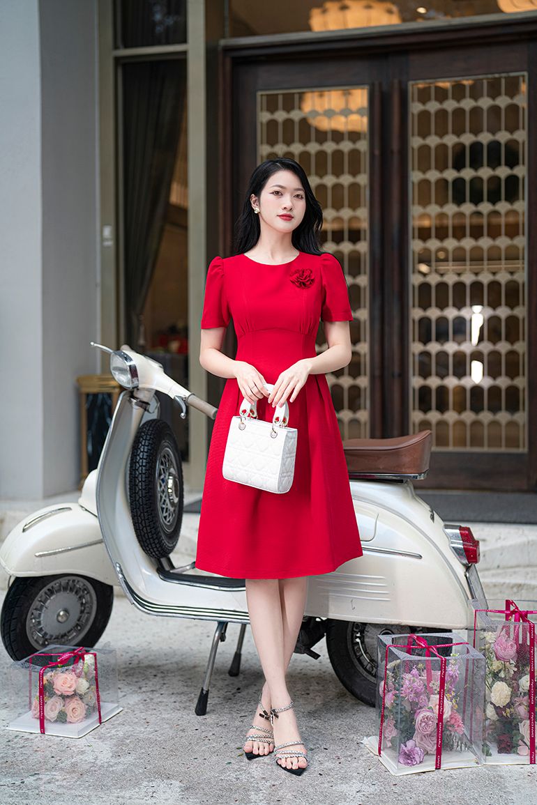 ĐẦM TIỆC CÀI HOA 3475