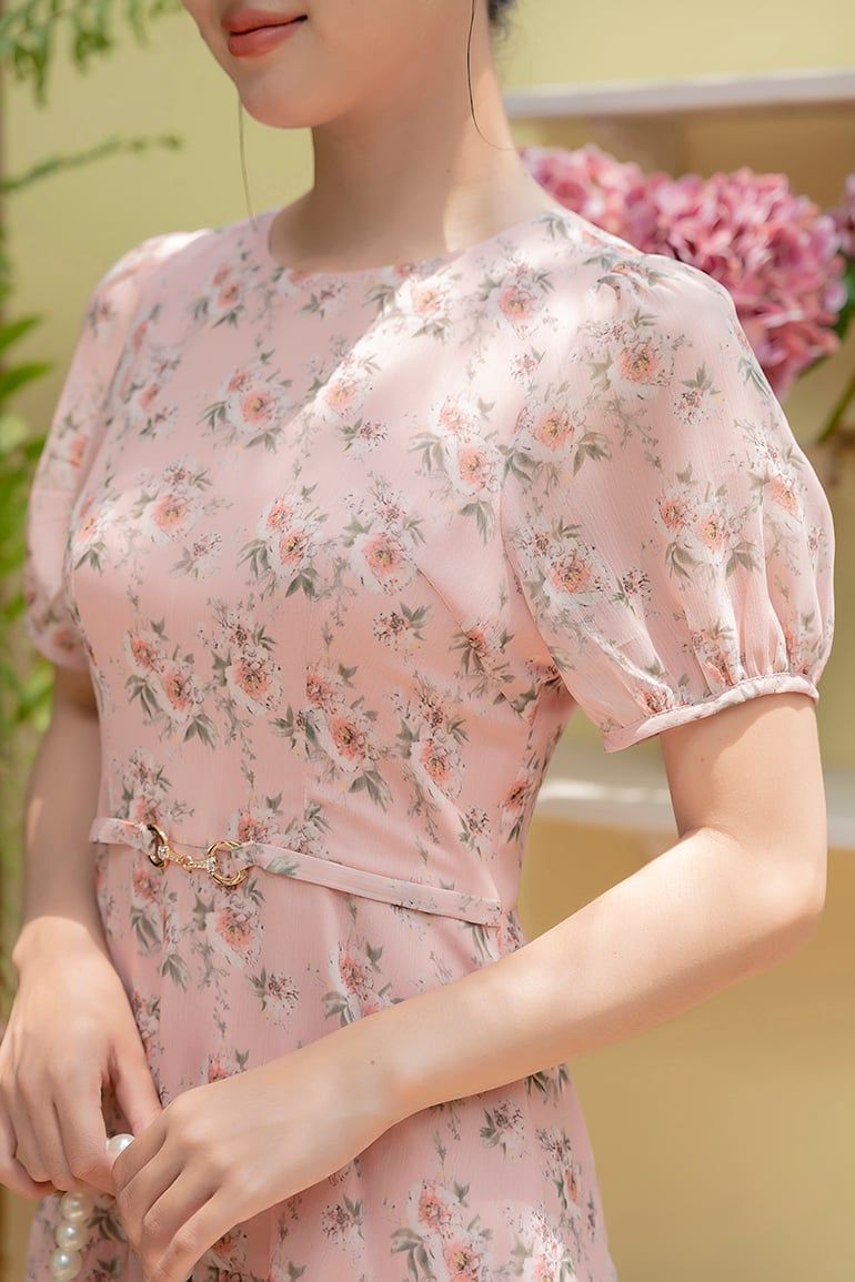 ĐẦM VOAN HOA 3649