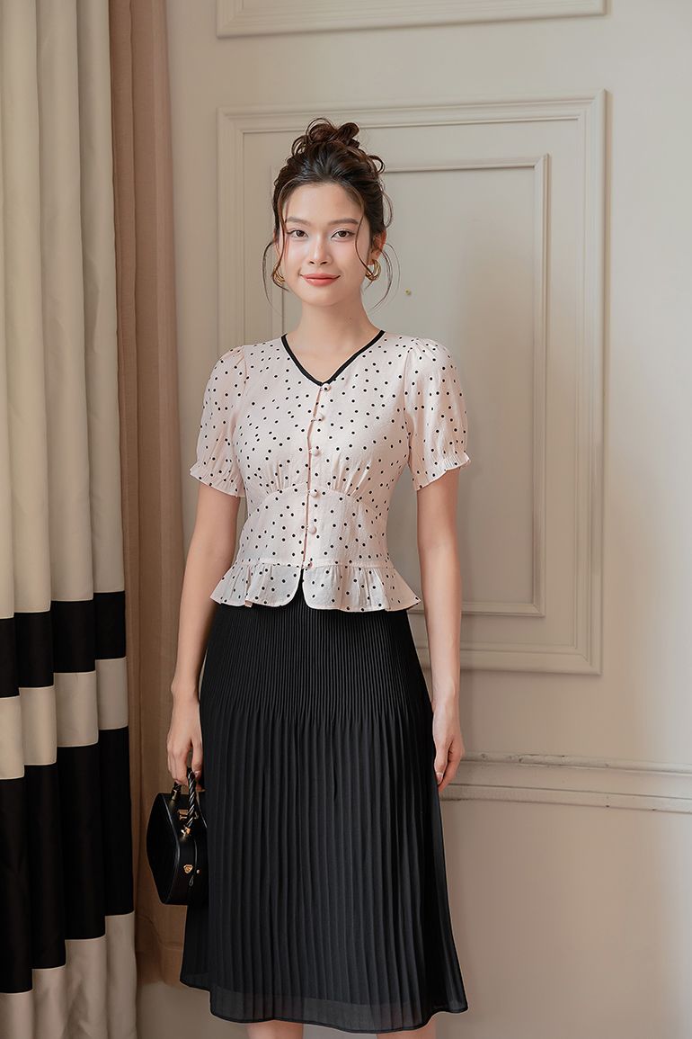 CHÂN VÁY XẾP LY 903