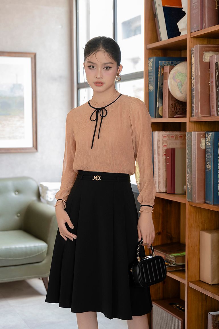 CHÂN VÁY XẾP LY 933