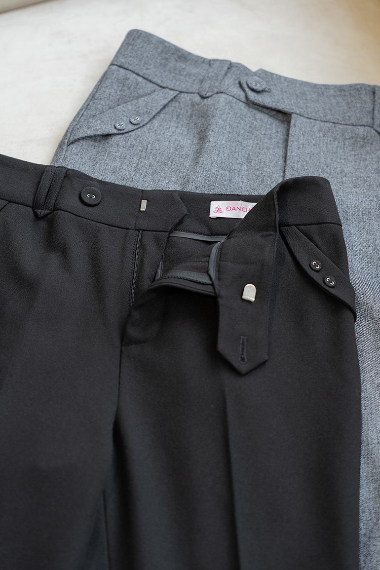QUẦN BAGGY TÚI XÉO ĐÍNH NÚT 9072