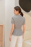  ÁO PEPLUM XẾP LY 5674 