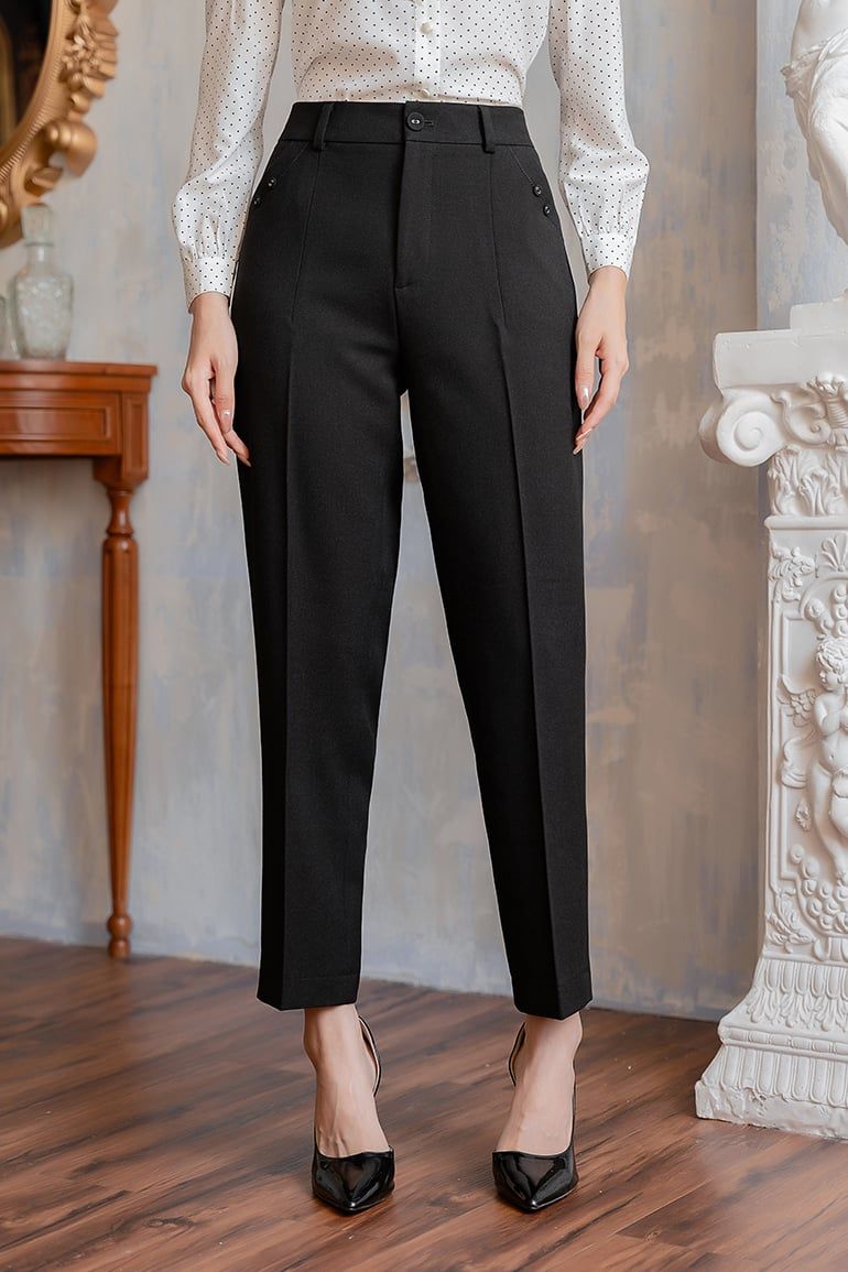 QUẦN BAGGY ĐÍNH NÚT 9159