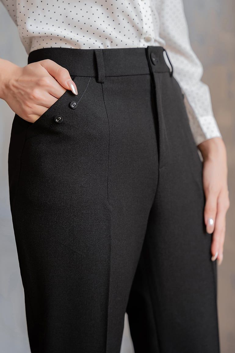 QUẦN BAGGY ĐÍNH NÚT 9159