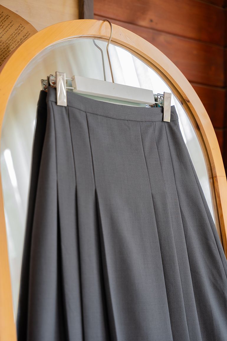 CHÂN VÁY XẾP LY 923