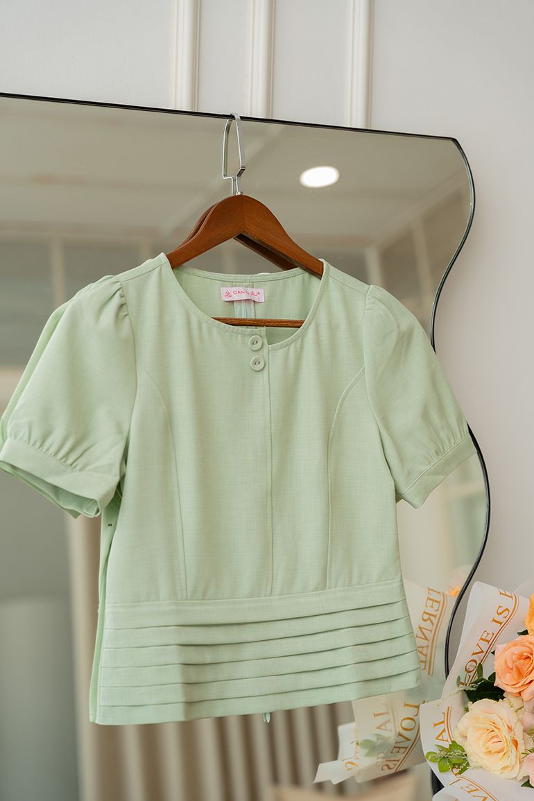 ÁO KIỂU PHỐI NÚT 5785