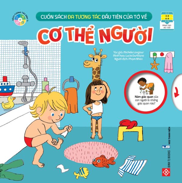 Cuốn sách đa tương tác đầu tiên của tớ về... - Cơ thể người