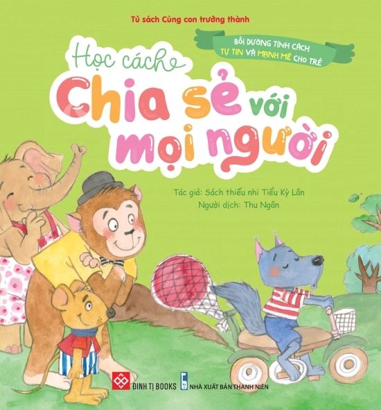 Bồi dưỡng tính cách tự tin và mạnh mẽ cho trẻ - Học cách chia sẻ với mọi người