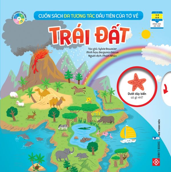 Cuốn sách đa tương tác đầu tiên của tớ về... - Trái Đất