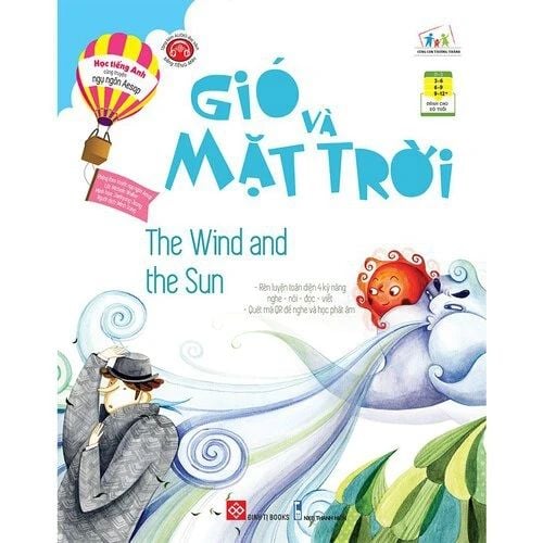 Học tiếng Anh cùng truyện ngụ ngôn Aesop - Gió và Mặt Trời - The Wind and the Sun